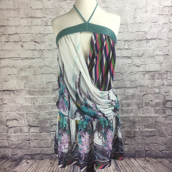 Colorful Sheer Dress Or Top - Picture 2 of 8